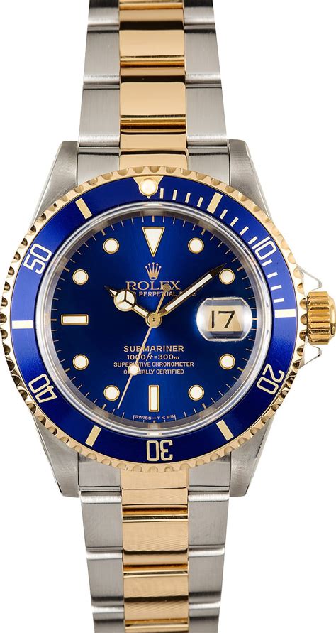 Rolex Submariner blue bezel replacement